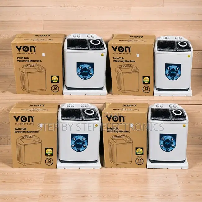 Factory Prices Compact Design VON 10KG Twin Tub Washing Machines