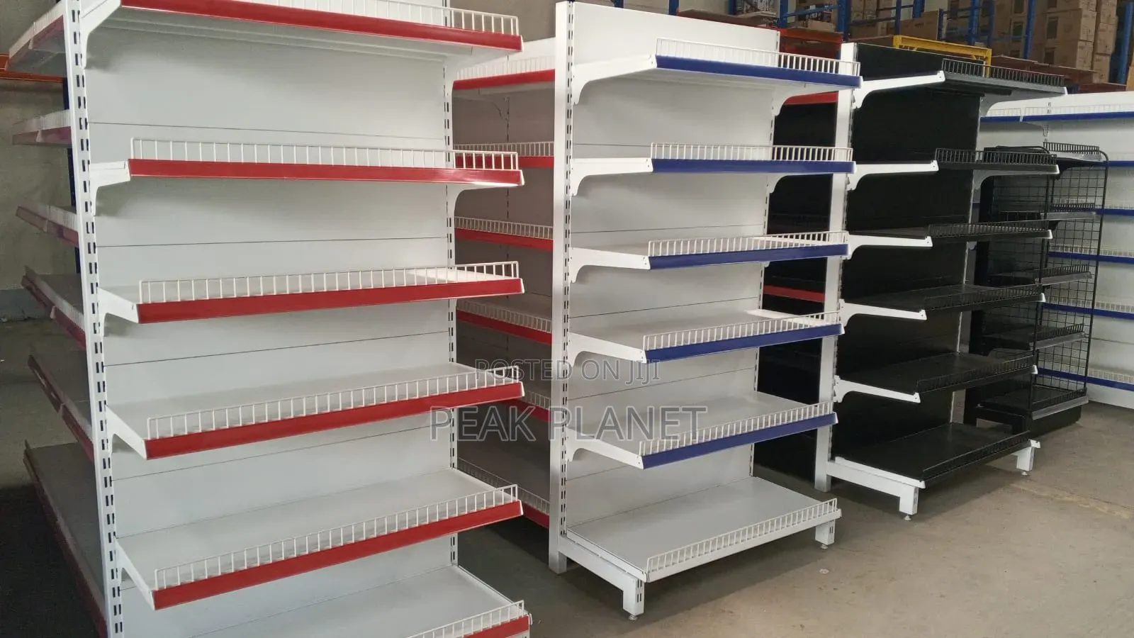 Modern Single Shelf Storage Rack