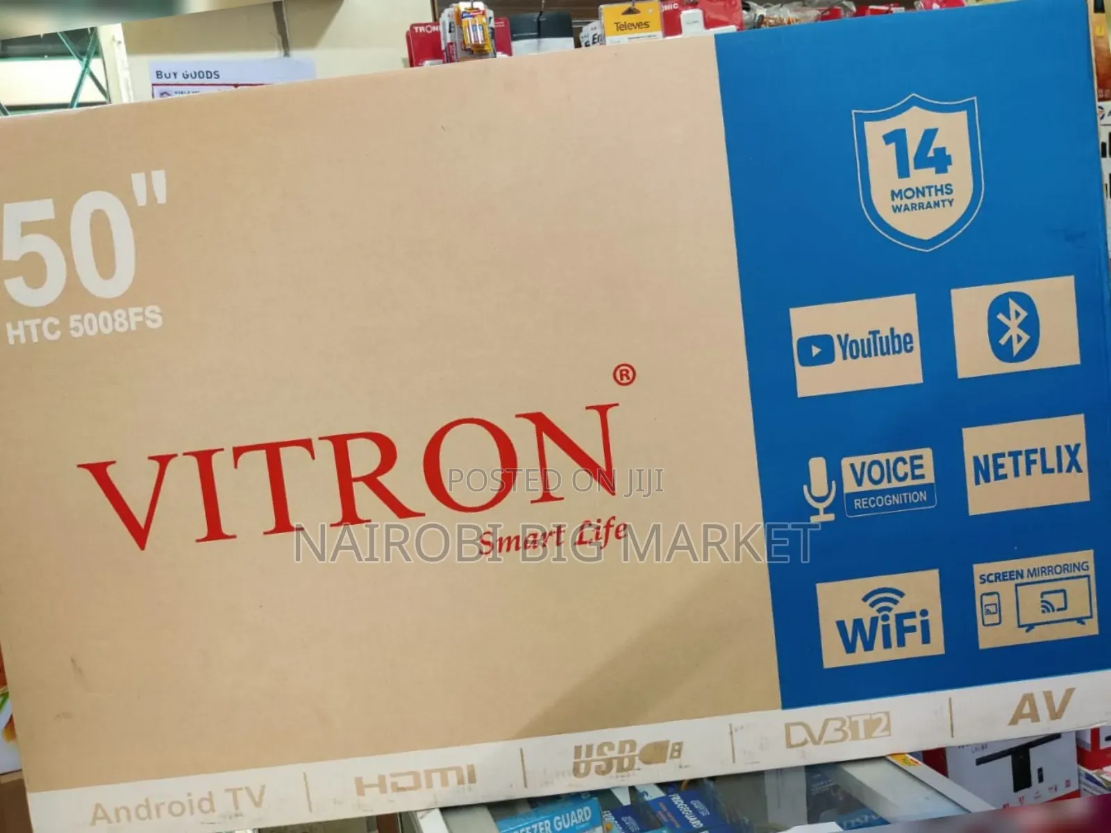 Vitron 50" Smart Android Bt