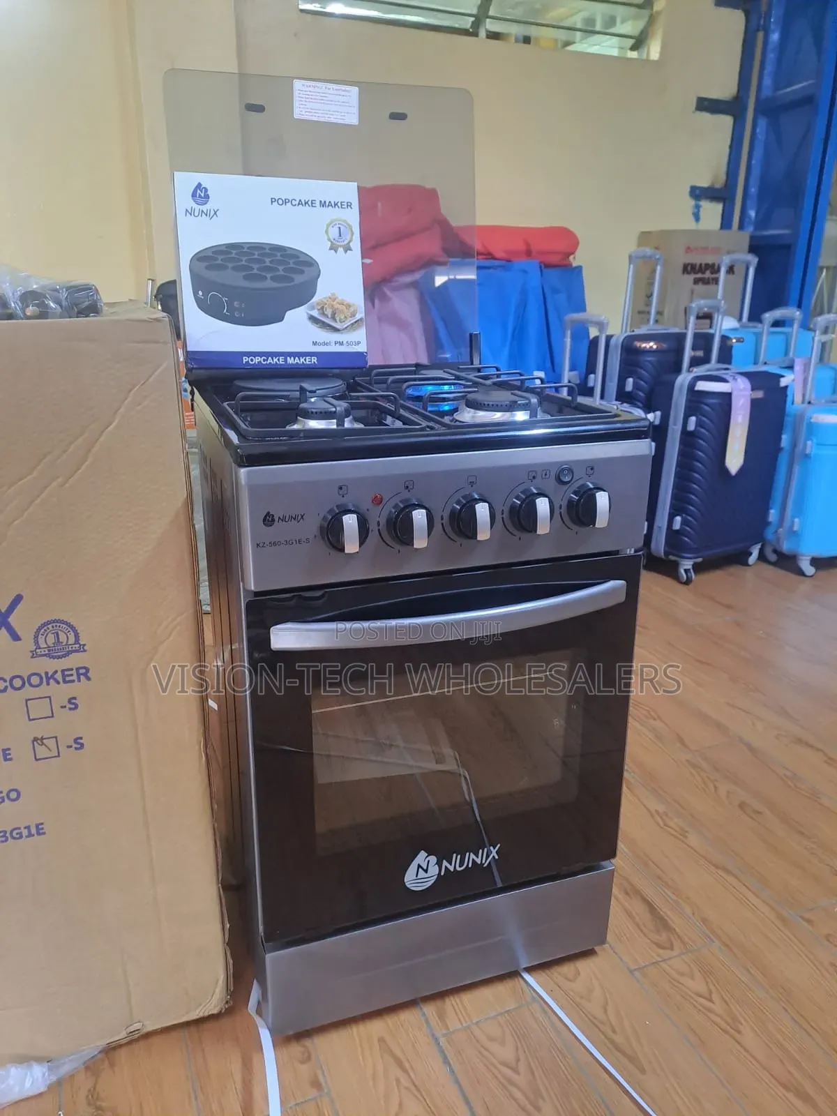 Nunix 50*55 Standing Cooker With Electric Oven