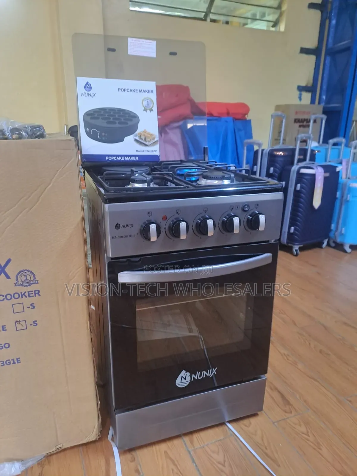 Nunix 50*55 Standing Cooker With Electric Oven