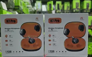 N7 Pro Wireless Microphone With AI Noise Reduction