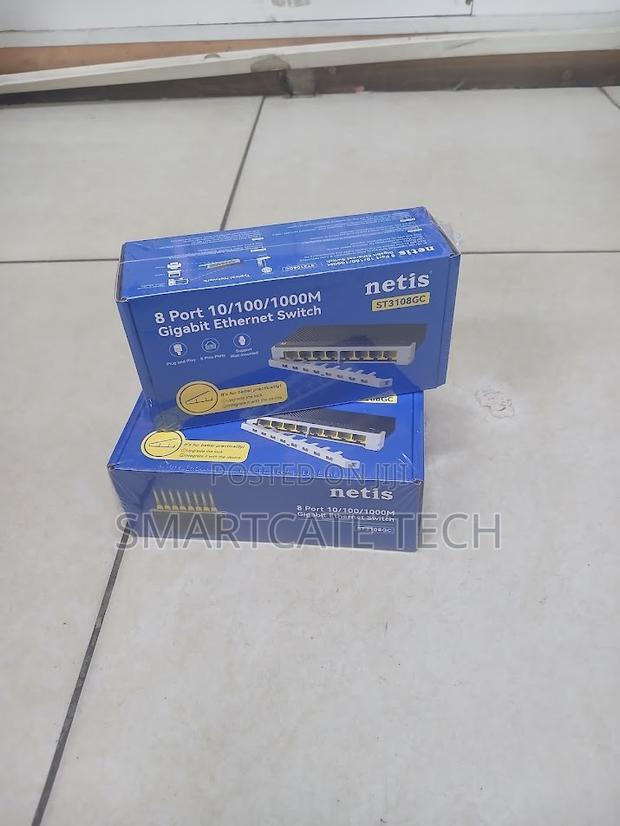 Netis 8 Port Gigabit Network Switch – Fast & Reliable