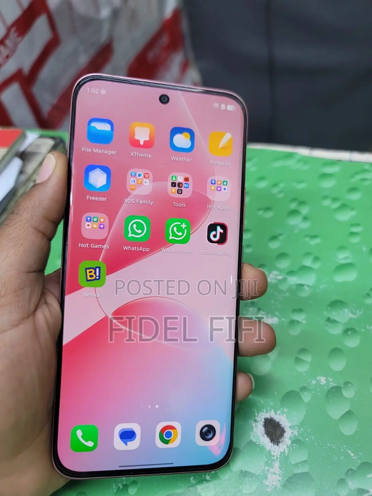 Infinix Hot 60 Pro+ 256 GB Pink