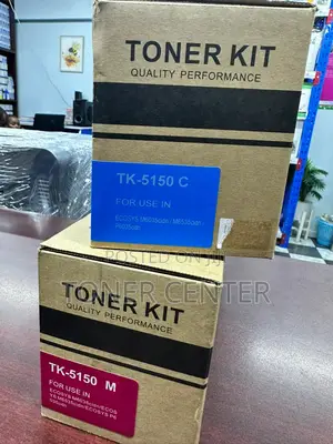 Superior Kyocera Tk 5150 Cyan and Magenta