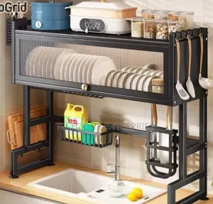 Modern Over the Sink Single Layer  With Glass Acrylic Cover ,,