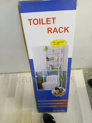 Multi-Purpose Toilet Rack – Bathroom Storage Shelf
