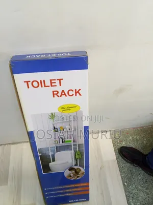 Over-the-Toilet Storage Rack – Strong & Practical Organizer