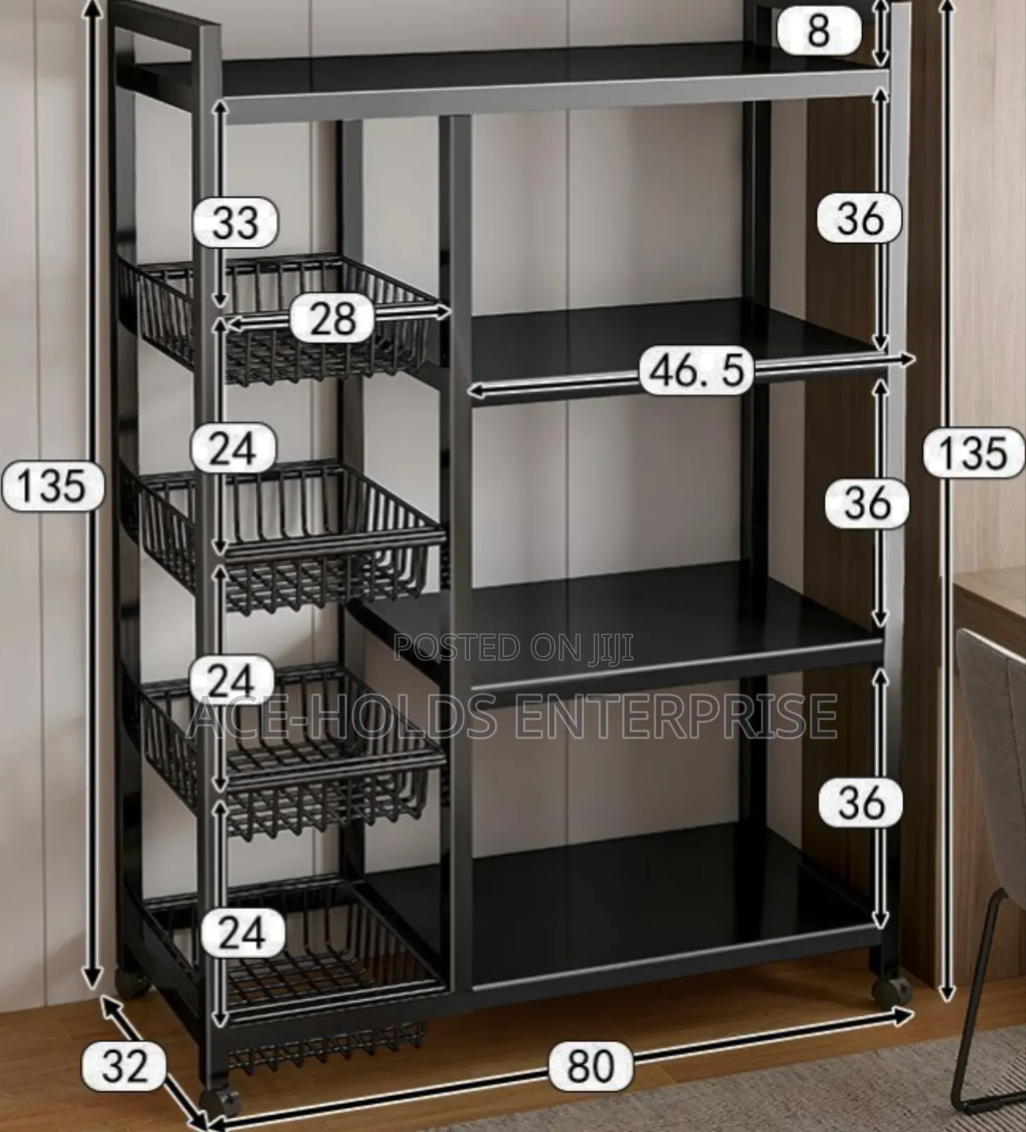 Multipurpose Microwave Fruit and Vegetable Rack Organizers