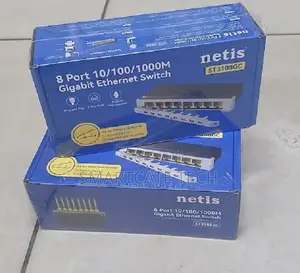 Netis ST3108GC 8 Port Netis Gigabit Switch – Perfect for Home & Office