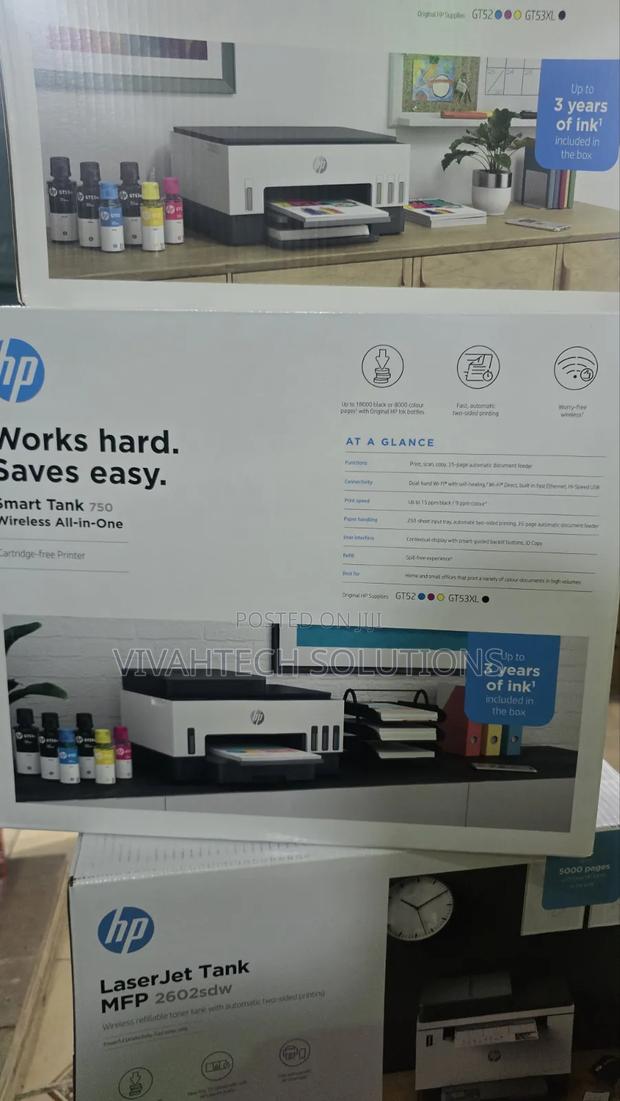 HP Smart Tank 750 Wireless Printer