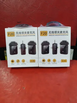 F-20 Wireless Lavalier Recording Microphone