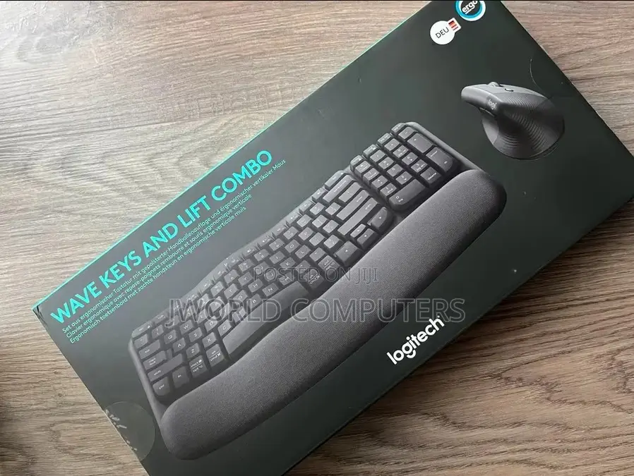 Logitech Wave Keys and Lift Combo Bluetooth Keyboard and Mouse