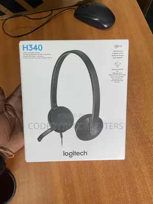Logitech H340 USB Headset Noise-Canceling