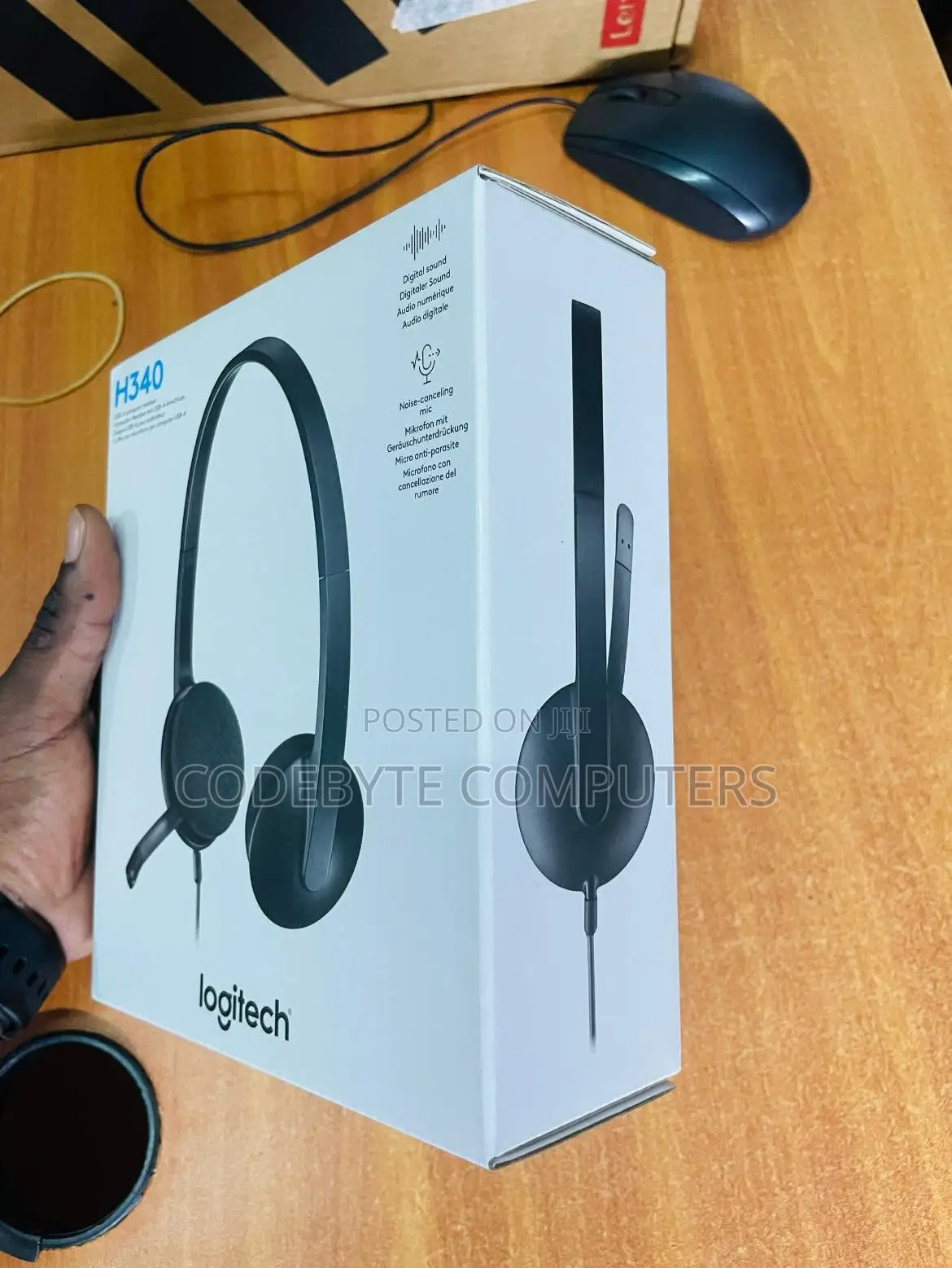 Logitech H340 USB Headset Noise-Canceling