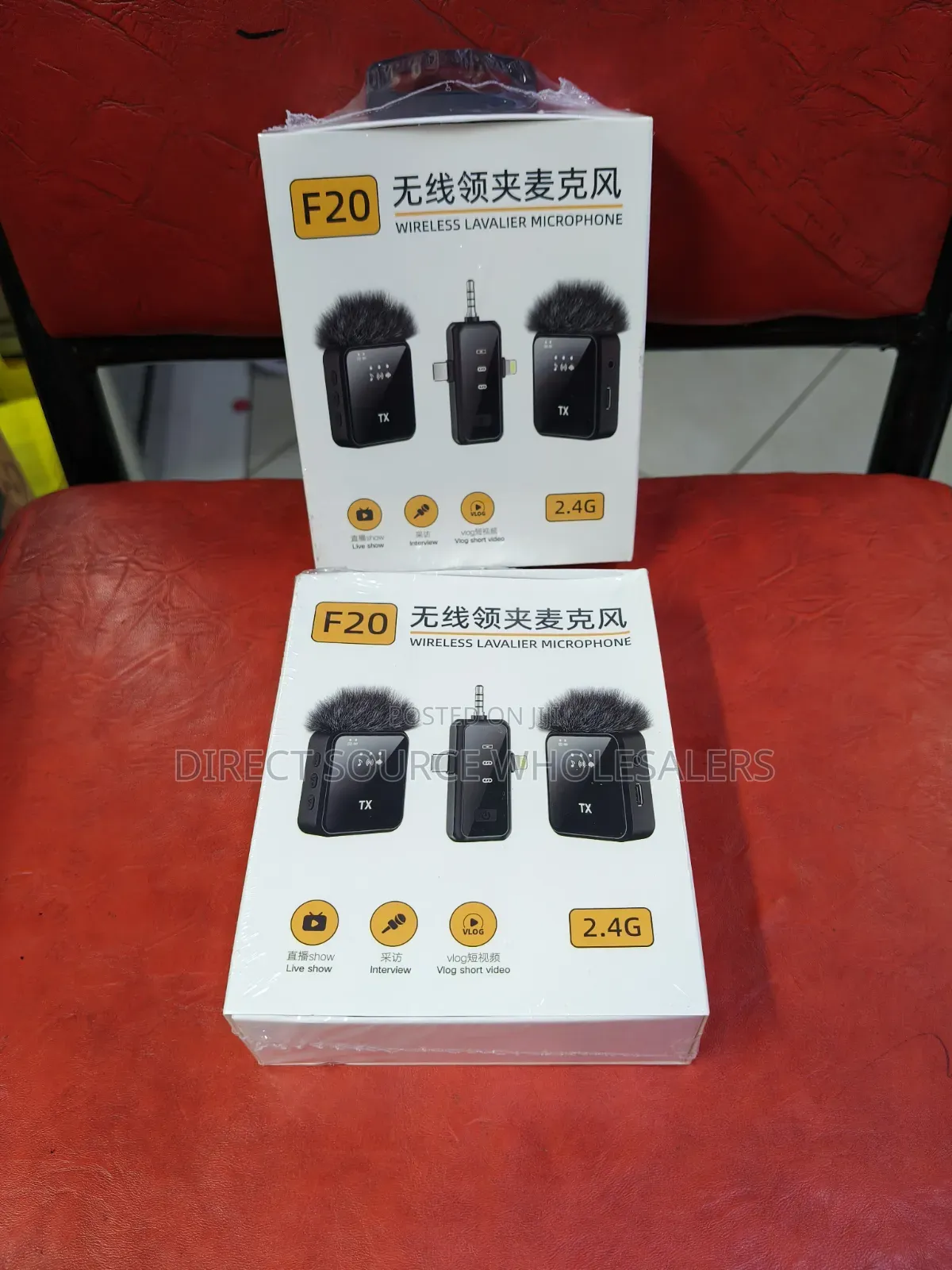 F-20 Professional Wireless Lavalier Microphone