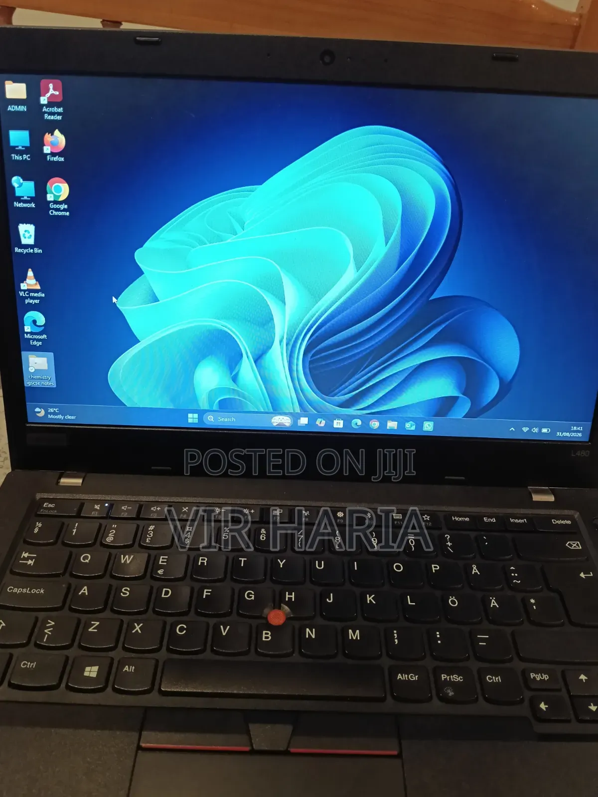 Laptop Lenovo ThinkPad L14 8GB Intel Core i3 SSD 128GB