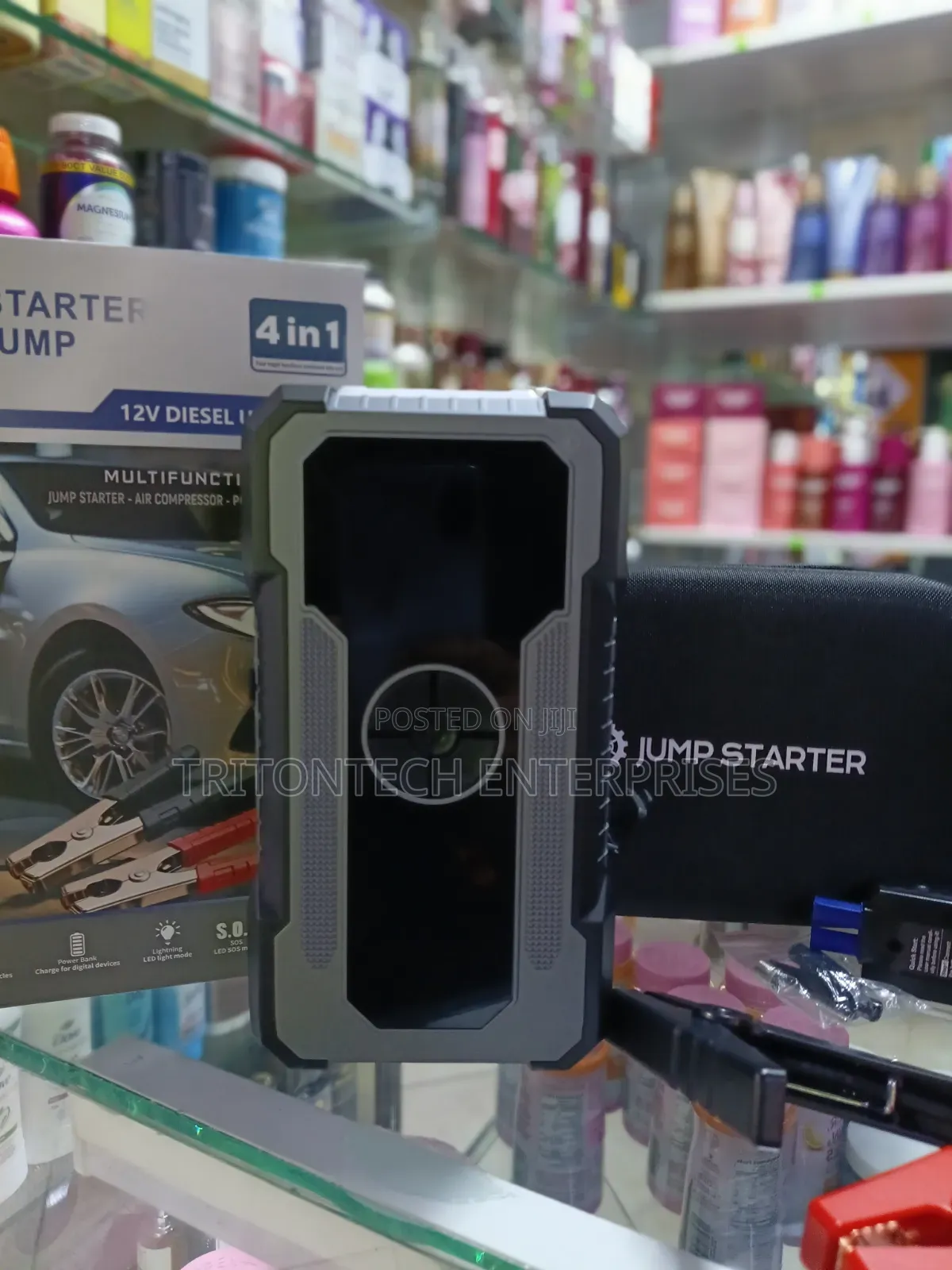 Car Intelligent Jumpstarter and Air Pump