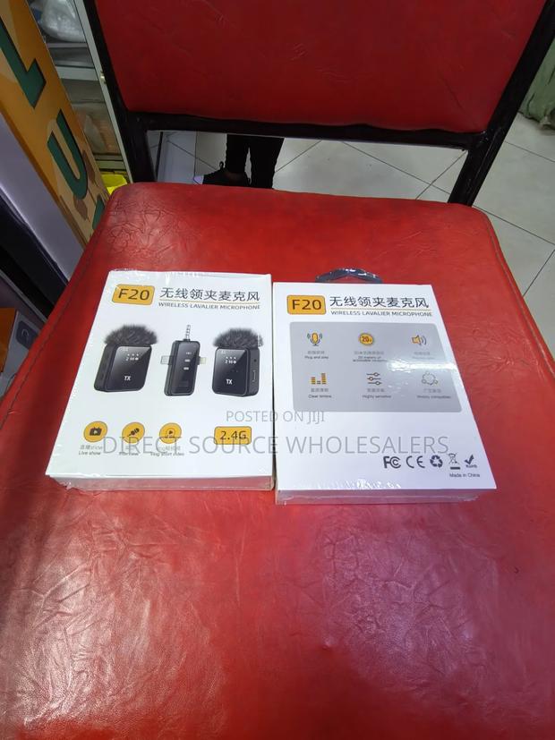 F-20 Mini Wireless Lavalier Microphone