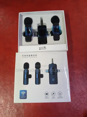 K15 Wireless Lavalier Microphone – Professional Clip-on Mic