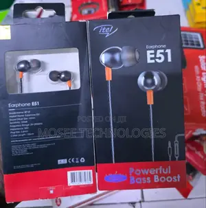 Itel E51 Wired Earphones With Microphone