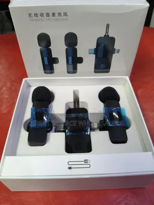 K15 Wireless Lapel Microphone – Clear Sound & Noise Reduction