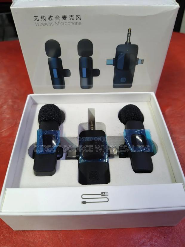 K15 Wireless Lapel Microphone – Clear Sound & Noise Reduction