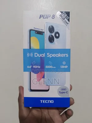 Tecno Pop 8 128 GB Silver