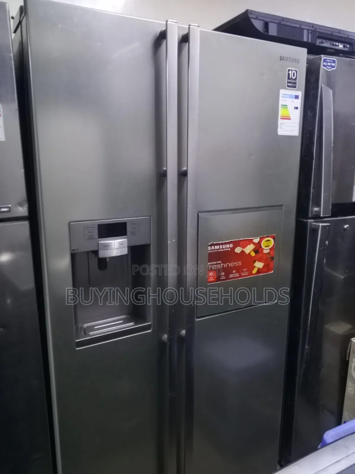 Samsung 550L Exuk Side by Side Fridge