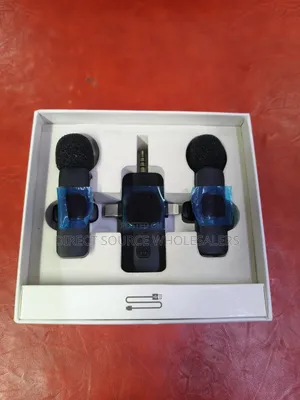 K15 Professional Wireless Lavalier Mic for Content Creators
