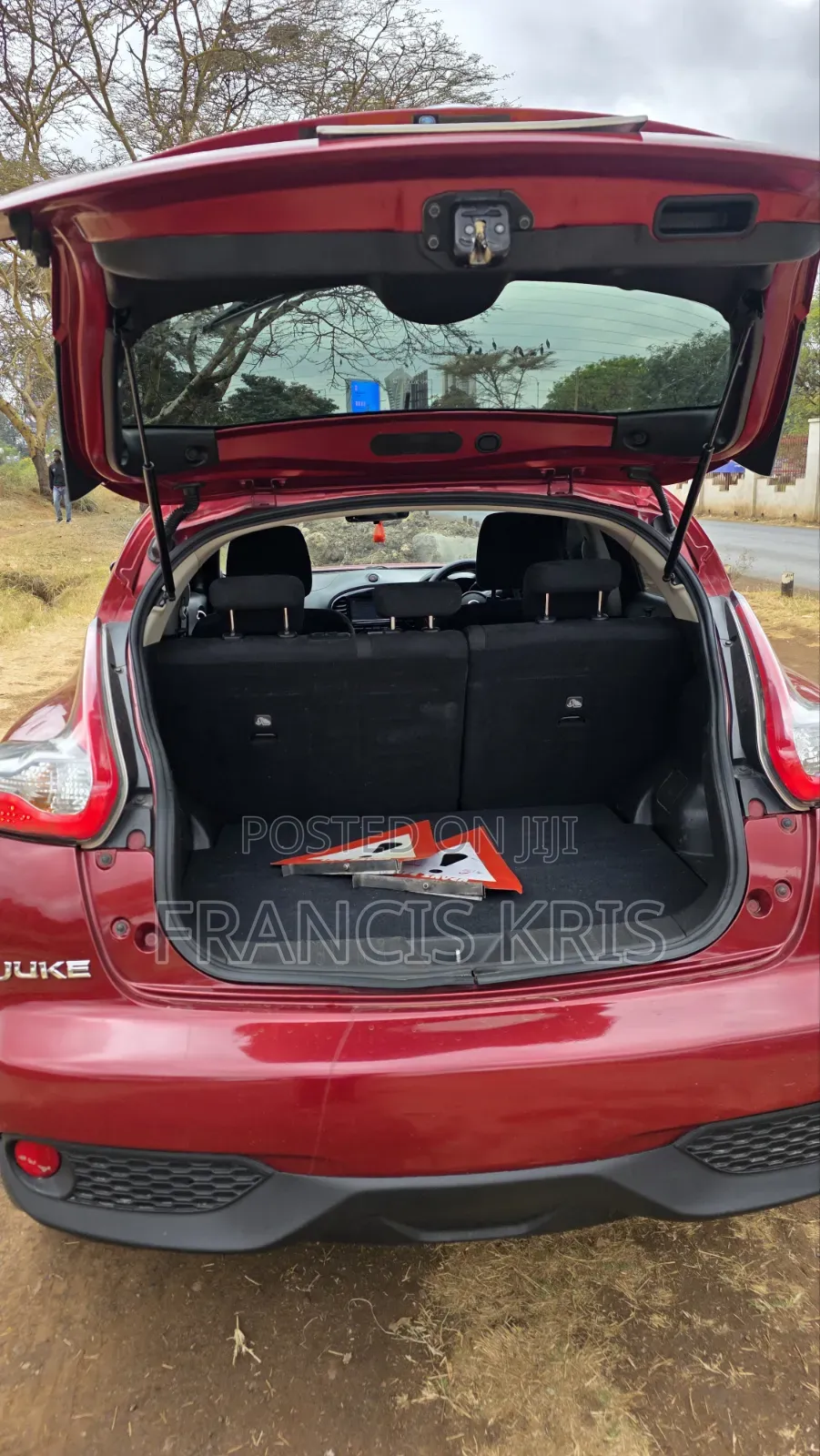 Nissan Juke 2015 Maroon