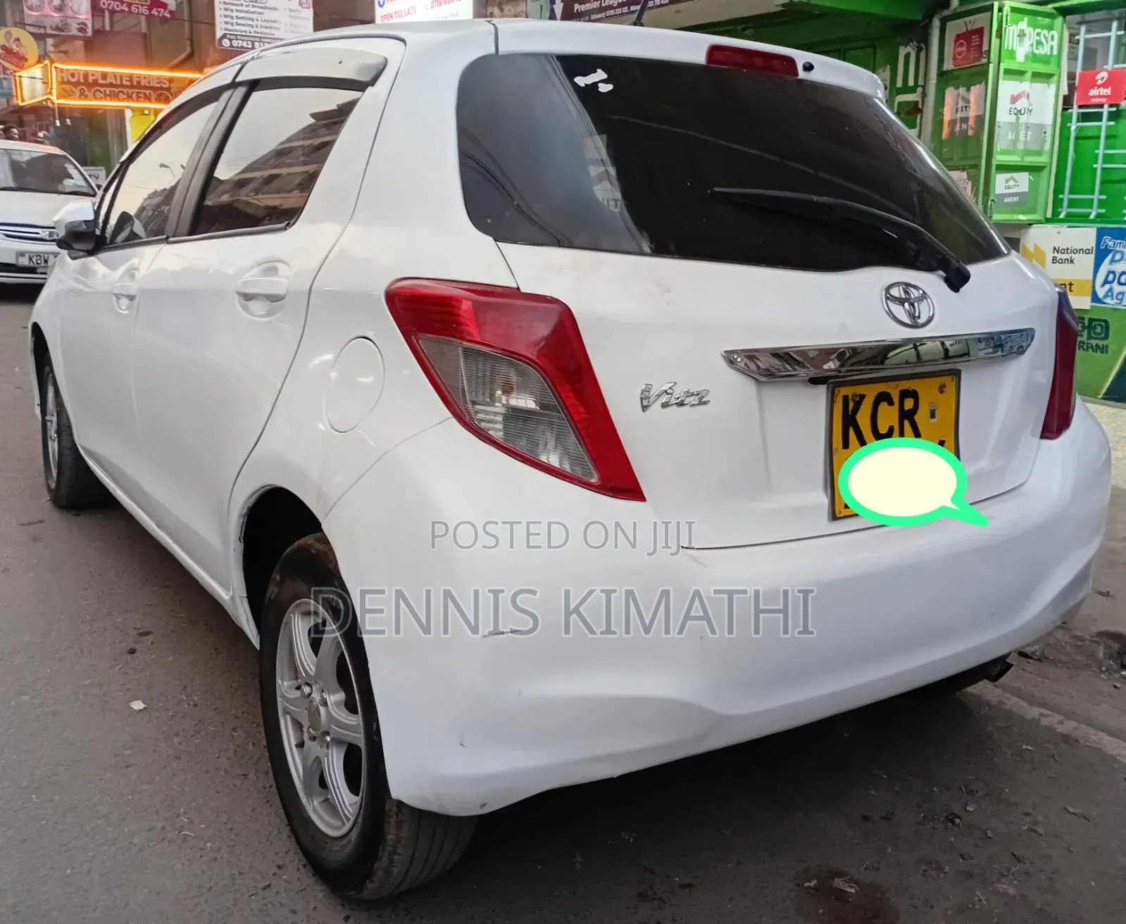 Toyota Vitz 1.3 FWD 5dr 2011 White