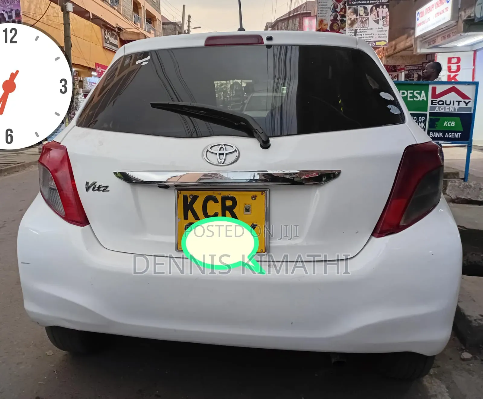 Toyota Vitz 1.3 FWD 5dr 2011 White