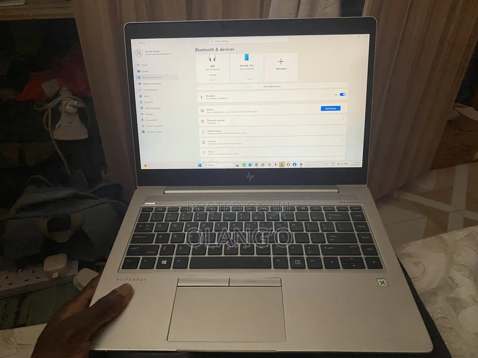 Laptop HP EliteBook 745 16GB AMD Ryzen 5 SSD 256GB