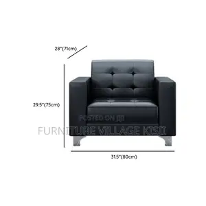 Office Sofa ;Black Office Sofa Set