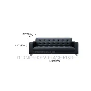 Office Sofa ;Black Office Sofa Set