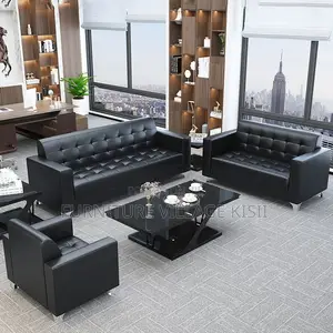 Office Sofa ;Black Office Sofa Set