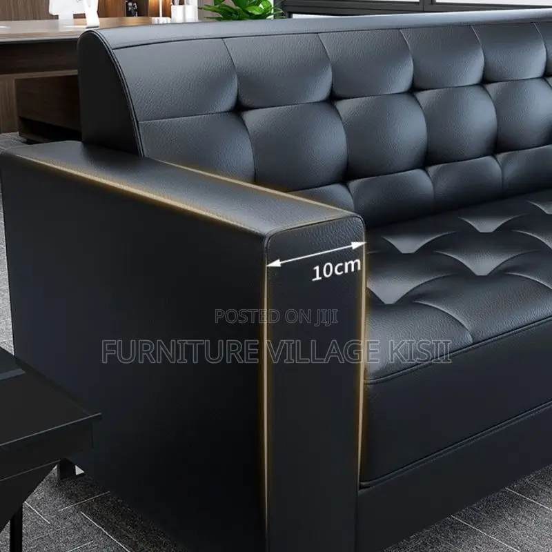 Office Sofa ;Black Office Sofa Set