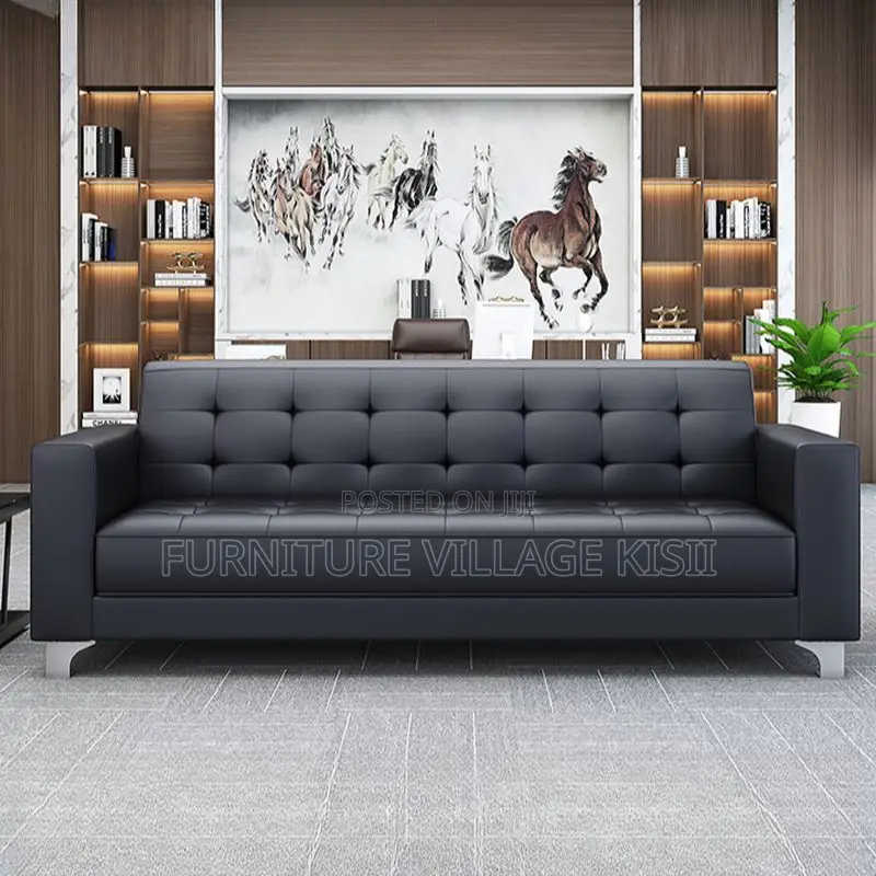 Office Sofa ;Black Office Sofa Set