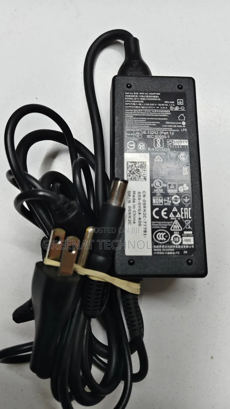 Ex UK/US Dell Big Pin 90W 19.5v 4.62A AC Adapter
