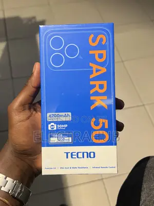 New Tecno Spark 50 128 GB Black