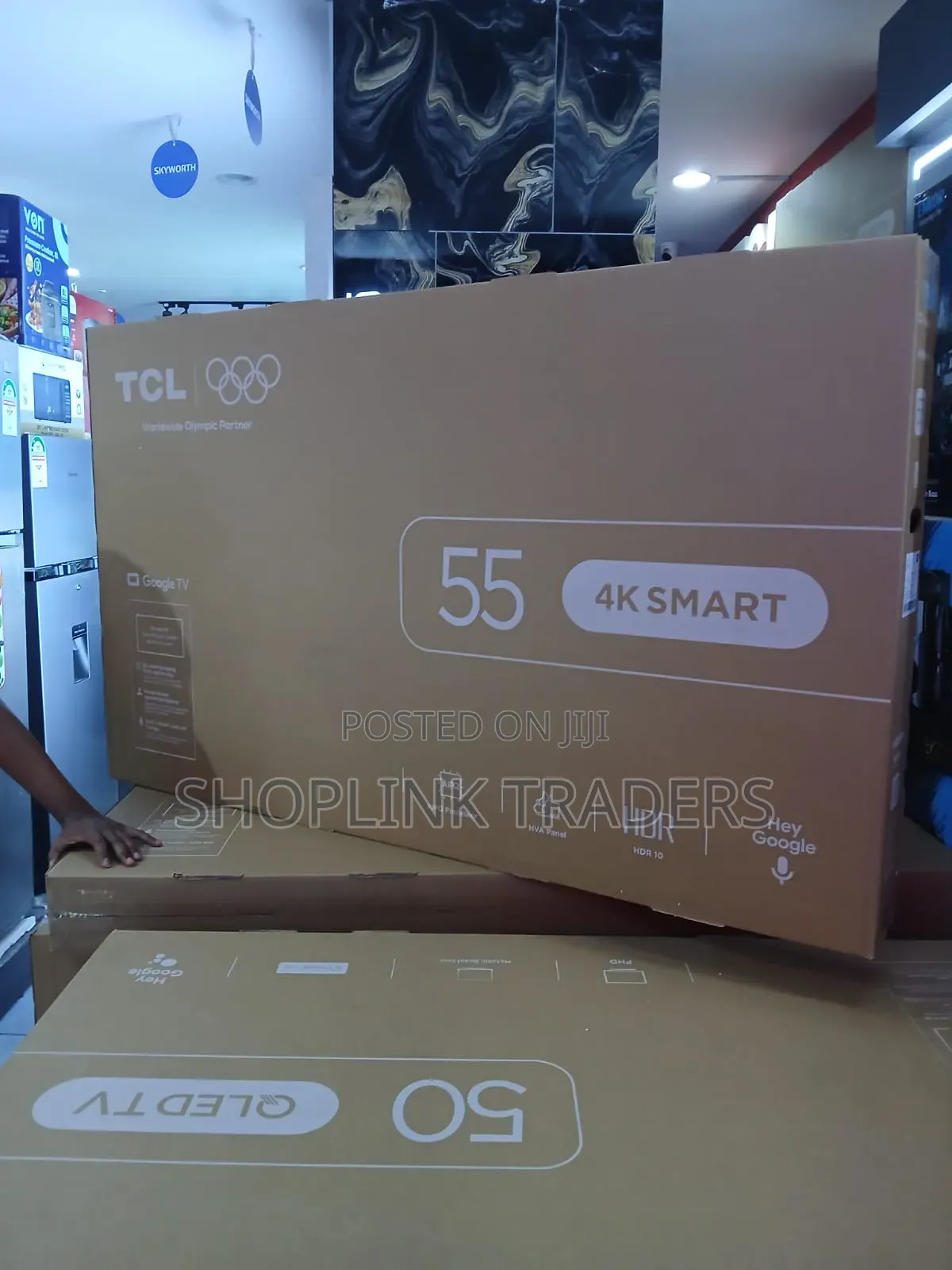 TCL 55 Inches V6d 4k HDR Google TV – 55v6d