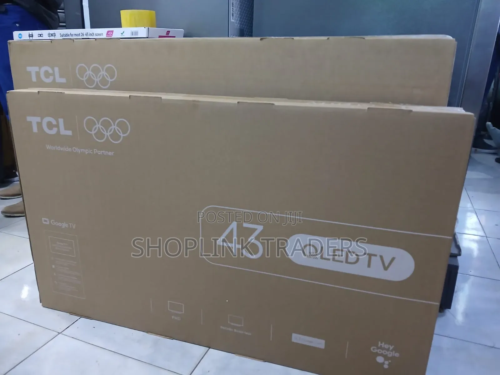 TCL 43 Inch QLED Smart Google TV , Full HD 43S5K