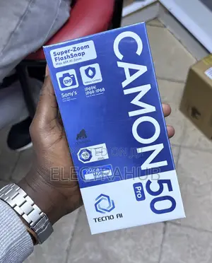 New Tecno Camon 50 Pro 256 GB Black