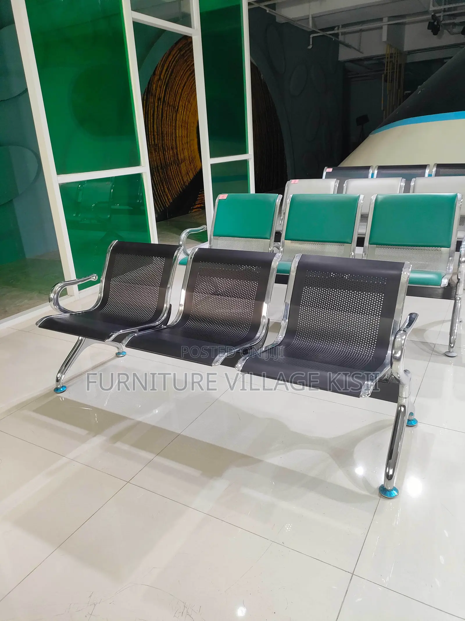 Office Bench; 3-Link Office Bench Design