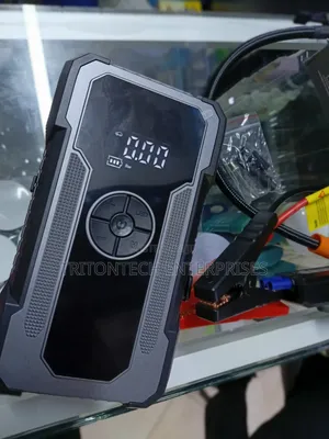 The Ultimate 4-in-1 Car Rescue Tool Jump Starter💯