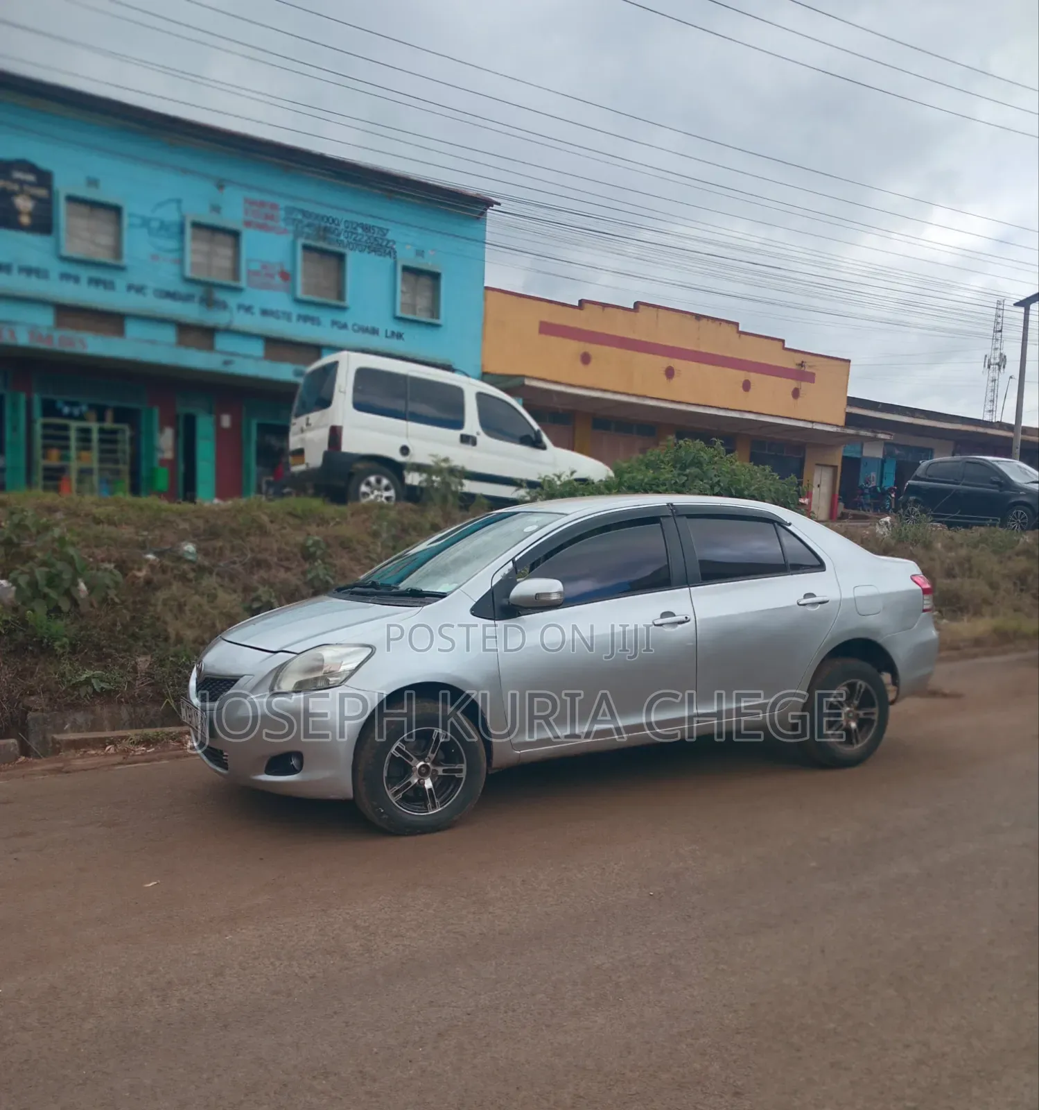 Toyota Belta 2012 Silver