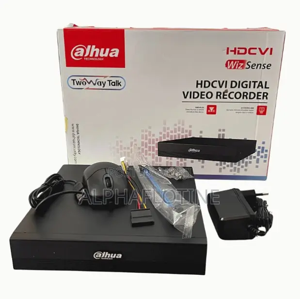 Dahua 4CH Two-Way Talk DVR (WizSense Series)