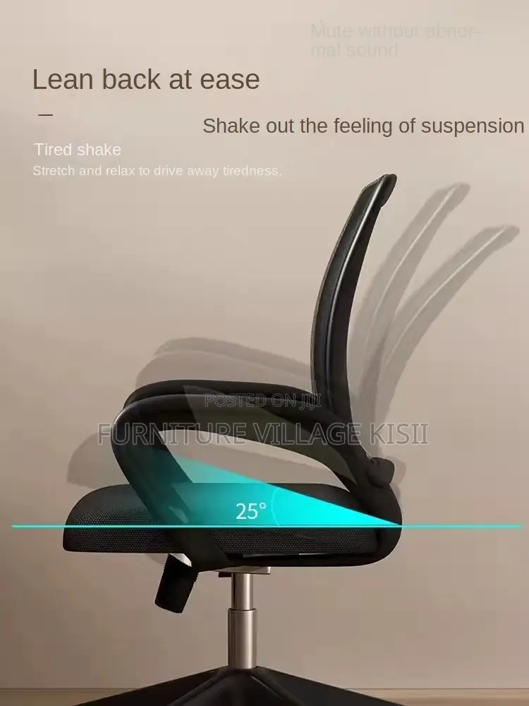 Office Chair ;Black Mesh Clerical Office Chair