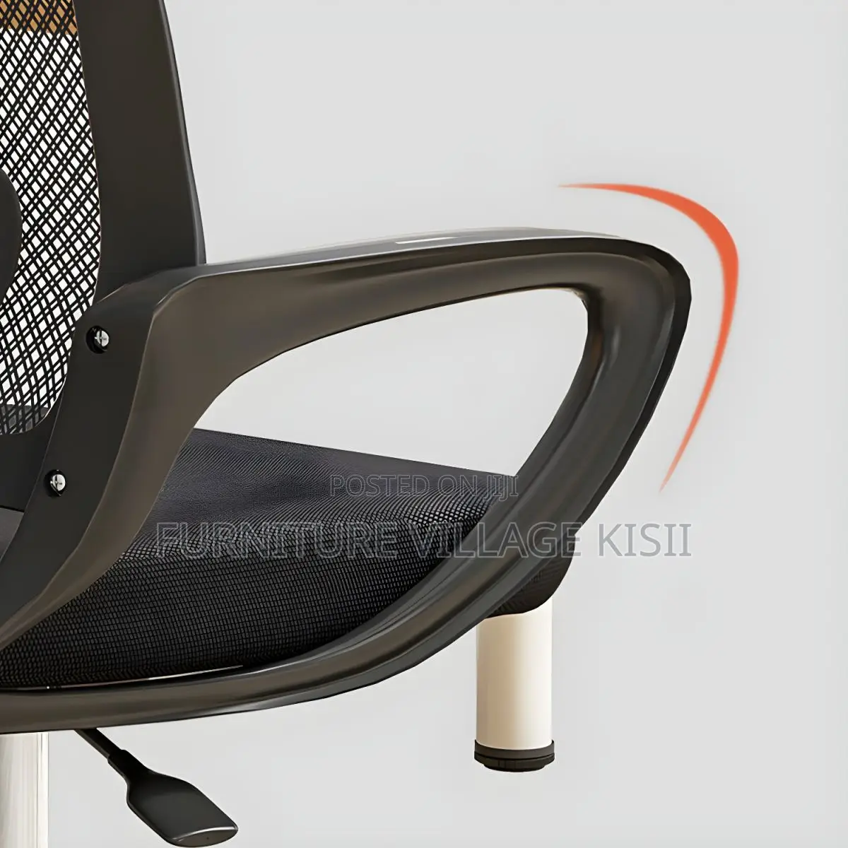 Office Chair ;Black Mesh Clerical Office Chair